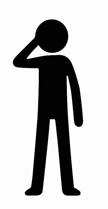 Slim person icon